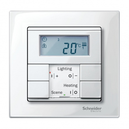 SE Merten SM M-Plan Бел глянец Рамка 1-ая