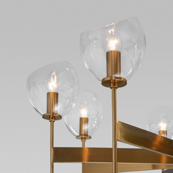 Умный потолочный светильник 60130/8 латунь Smart Eurosvet Arrista