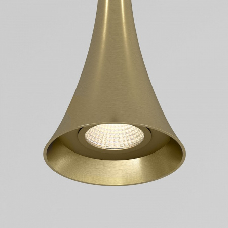 Светильник подвесной светодиодный Hall 5W 3000K латунь 50314 LED Elektrostandard Hall a068821