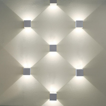 Winner черный уличный настенный светодиодный светильник 1548 TECHNO LED Elektrostandard Winner a038410