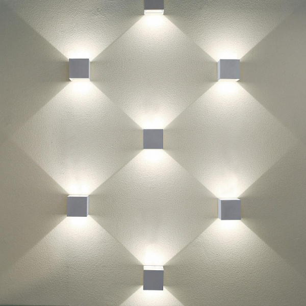 Winner черный уличный настенный светодиодный светильник 1548 TECHNO LED Elektrostandard Winner a038410