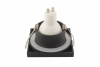 DK3015-BK Встраиваемый светильник влагозащ., IP 44, 50 Вт, GU10, черный, алюминий