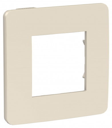 SE Unica Studio Бежевая/Бежевая Рамка 1-ная