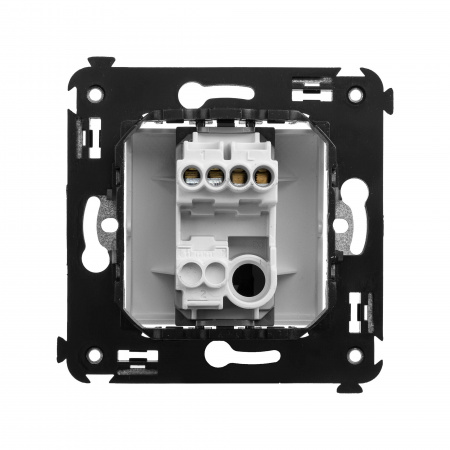 DKC Avanti Белое облако Кнопка одноклавишная