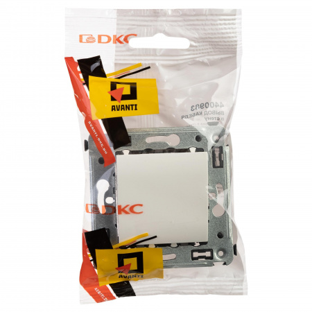 DKC Avanti Белое облако Вывод кабеля