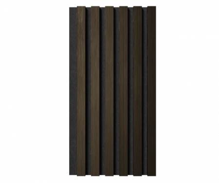 Комплект акуст.панелей, черный войлок, 600х300х19мм, рейки ЭКОПОЛИМЕР, шампань/2шт