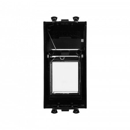 DKC Avanti Черный квадрат Адаптер для Keystone 1 модуль