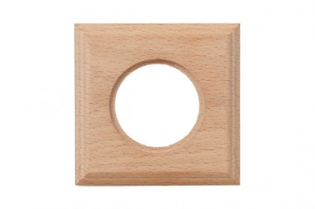 BIRONI Шедель Бук Натурэль Рамка 1-ая Форма квадрат (скрытый монтаж)
