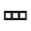 DKC Avanti Черный Металл Рамка 6 модулей