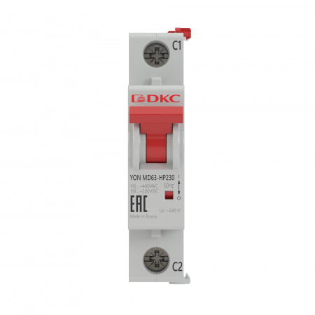 DKC Независимый расцепитель YON MD63-НР230