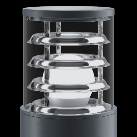 Фонарь уличный (столб) O576FL-01GR Maytoni Bronx