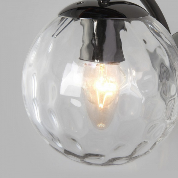 Настенный светильник с плафоном 30178/1 черный жемчуг Eurosvet Eden