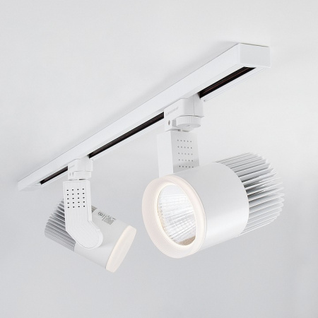 Трековый светодиодный светильник для трехфазного шинопровода Accord Белый 30W 4200K LTB43 Elektrostandard Accord a044428