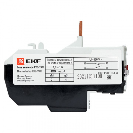 EKF PROxima Реле тепловое РТЭ-1306 1-1,6А