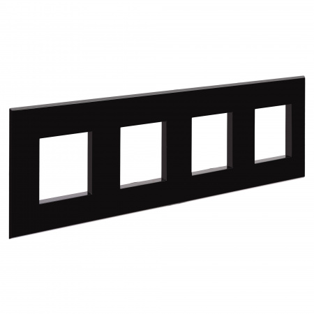 DKC Avanti Черный квадрат Рамка 8 модулей