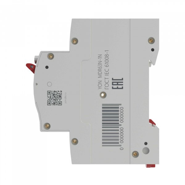 DKC YON max Автоматический выключатель дифференциального тока АВДТ MDR63N 1P+N 40A C 30mA 6kA тип A