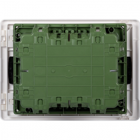 Legrand Practibox3 Щиток распределительный в нишу на 8 модулей с клеммником РЕ, белая дверь