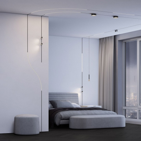 Mini Magnetic Трековый светильник 5W 3000K (черный) 85158/01 Elektrostandard Mini Magnetic a065645