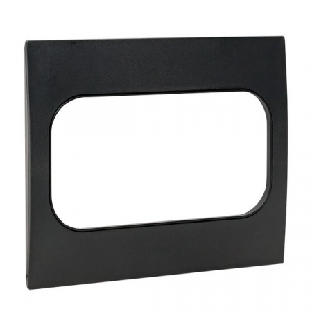 EKF PROxima Стокгольм Черный Рамка для розетки 2-ой