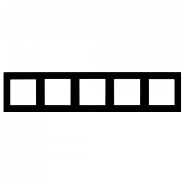 Arlight Рамка стеклянная FRM-GLARE-GS-5-BK (-)