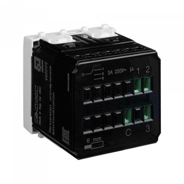 DKC Avanti Белое облако Механизм управления вентиляторами 2 модуля