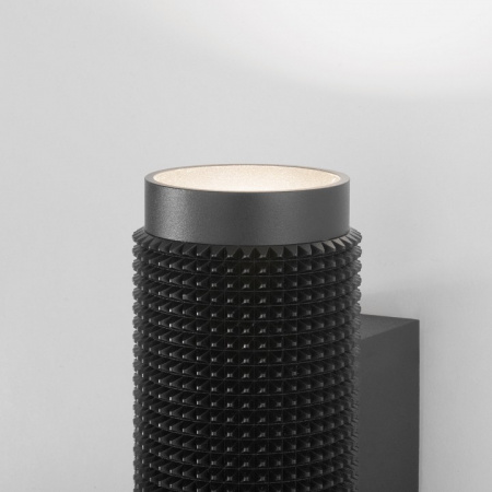 Настенный светильник Spike GU10 SW MRL 1014 чёрный Elektrostandard Spike a050116