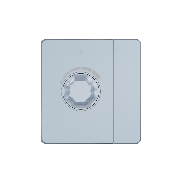 Systeme Electric Systeme Infinity Стальное небо Светорегулятор TRIAC c выключателем 300Вт