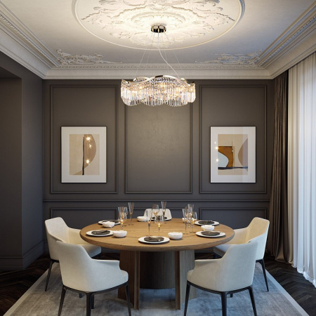 Подвесной светильник Diamant Crystal DIA201PL-10G Maytoni Gracia