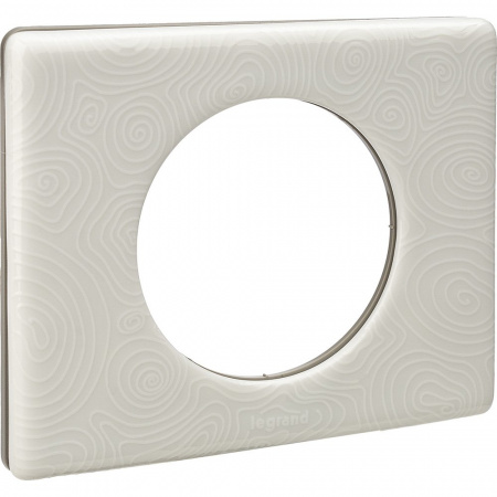 Legrand Celiane Фарфор Рамка Белая Феерия 1 пост (2 модуля)