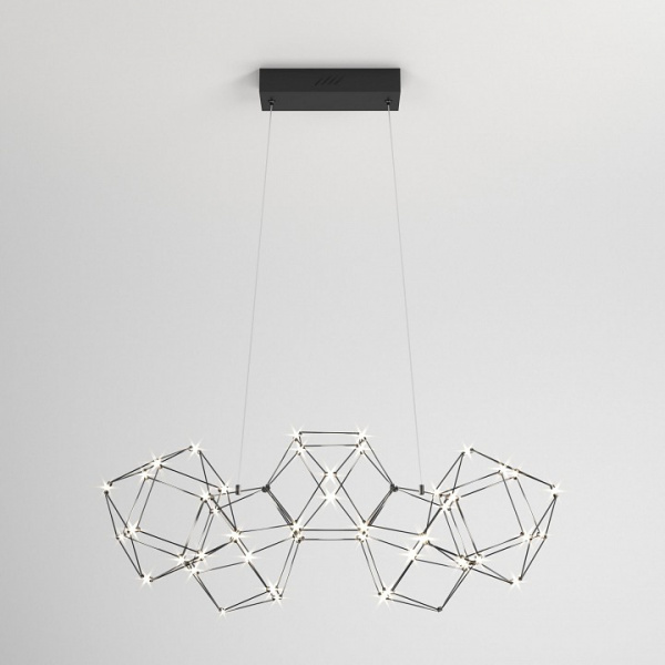 Подвесной светильник 90168/5 черный жемчуг Eurosvet Uma