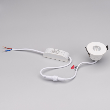 Светильник MS-GLORY-BUILT-R54-5W Day4000 (WH, 38 deg, 230V) (Arlight, IP54 Металл, 5 лет)