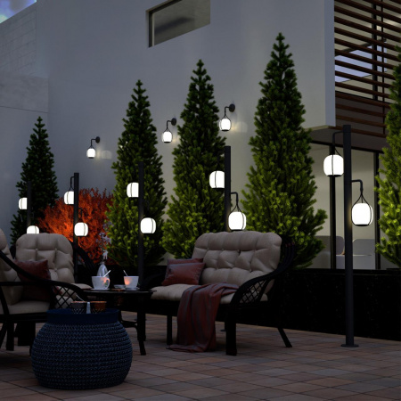 Уличный настенный светодиодный светильник Novotech Street Roca 358581