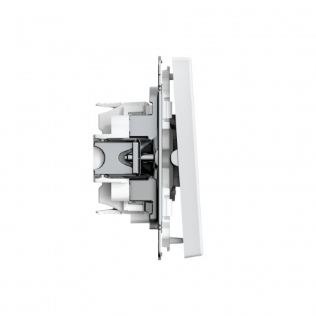 Systeme Electric ArtGallery Белый Выключатель 2-клавишный для жалюзи, 2х сх.4, 10А, механизм, быстрозажим. клем.