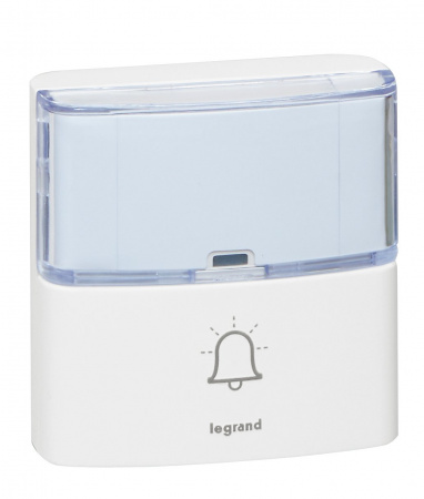 Legrand Дверная кнопка звонка "Премиум" - цвет белый