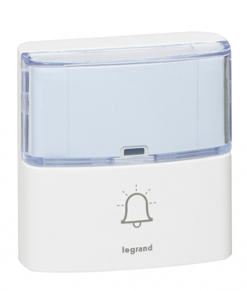 Legrand Дверная кнопка звонка "Премиум" - цвет белый