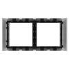 DKC Avanti Серебристый металлик Рамка-суппорт для In-liner Front 4 модуля