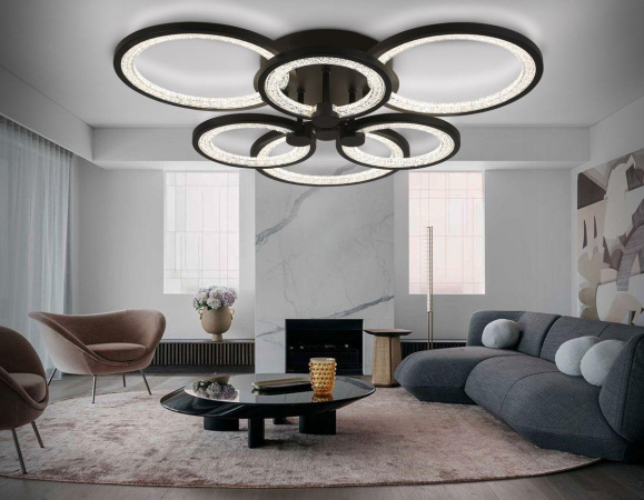 Потолочная светодиодная люстра Ambrella light Acrylica Original FA4092