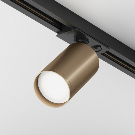 Трековый светильник Single phase track system UNITY TR020-1-U-GU10-BBZ Maytoni Focus S