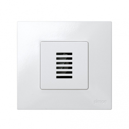 Simon 27 Мех Белый Звонок электрический, регулирование тональности звука, 230В/50Гц
