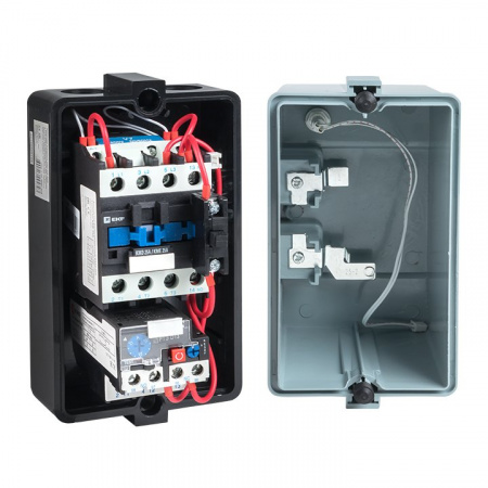 EKF PROxima Пускатель в корпусе IP65 КМЭ 25А 400В с РТЭ и индикатором