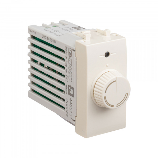 DKC Avanti Ванильная дымка Диммер поворотный 1 модуль