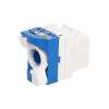 Donel Модуль Keystone Toolless RJ45, cat. 6, UTP, 180 град., белый, DECKTU6180DW