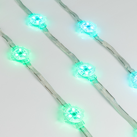 Arlight Модуль управляемый VISOR-SPI-5060-3-12V RGB 120deg (D30x16mm, 0.75W, IP68) (Герметичный)