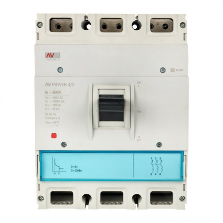 EKF Averes Автоматический выключатель AV POWER-4/3 800А 100kA TR