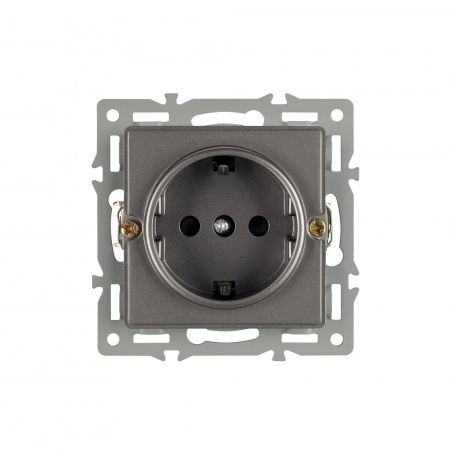 Arlight Механизм электрической розетки SCT-GP-MEU-PL-GR (250V, 16A) (-)