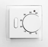Donel Термостат с выносным датчиком пола 16 A, 45*45 мм., белый матовый, серия DTEF