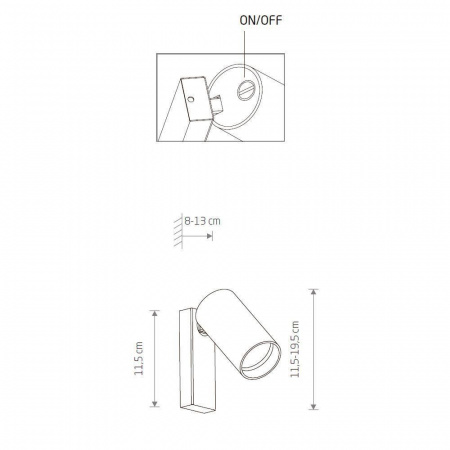 Спот Nowodvorski Mono 7772
