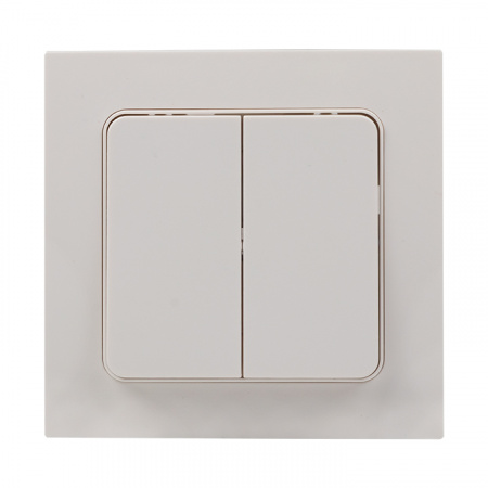 EKF PROxima Стокгольм Белый Выключатель 2-кл, 10А