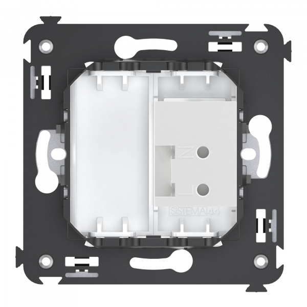 DKC Avanti Белое облако Зарядное устройство USB