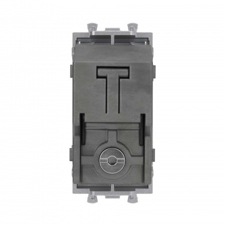 DKC Avanti Розетка оконечная 3 выхода tv 4-2400МГц для настенного кабель-канала серый